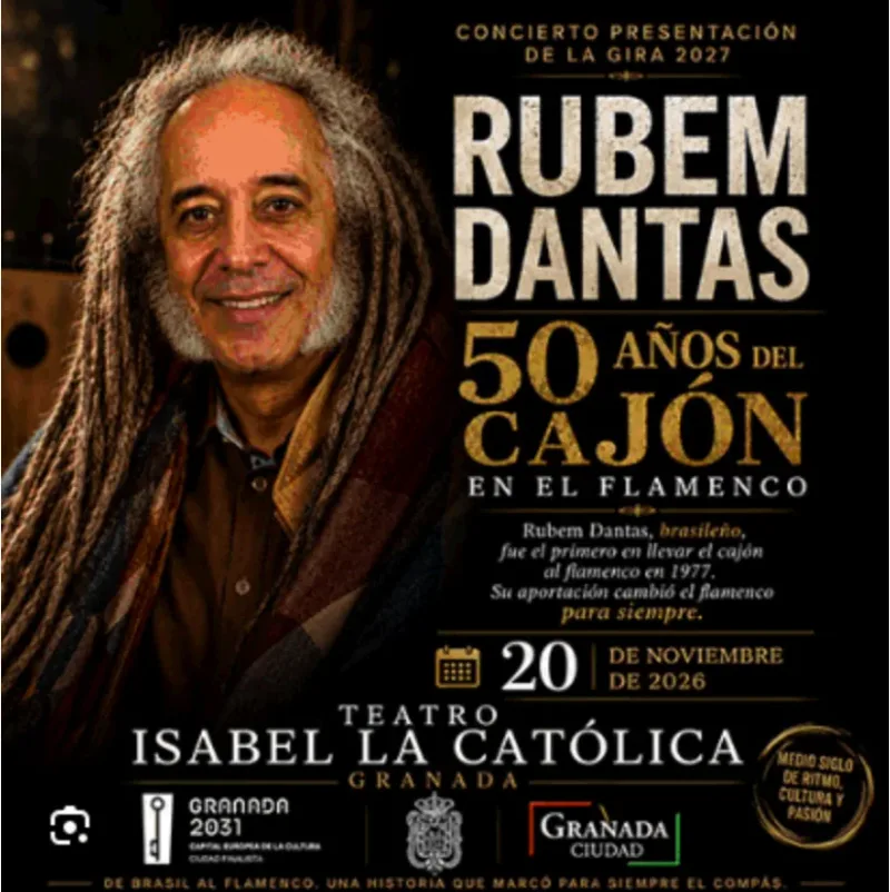 Rubem Dantas - 50 años del Cajón en el Flamenco