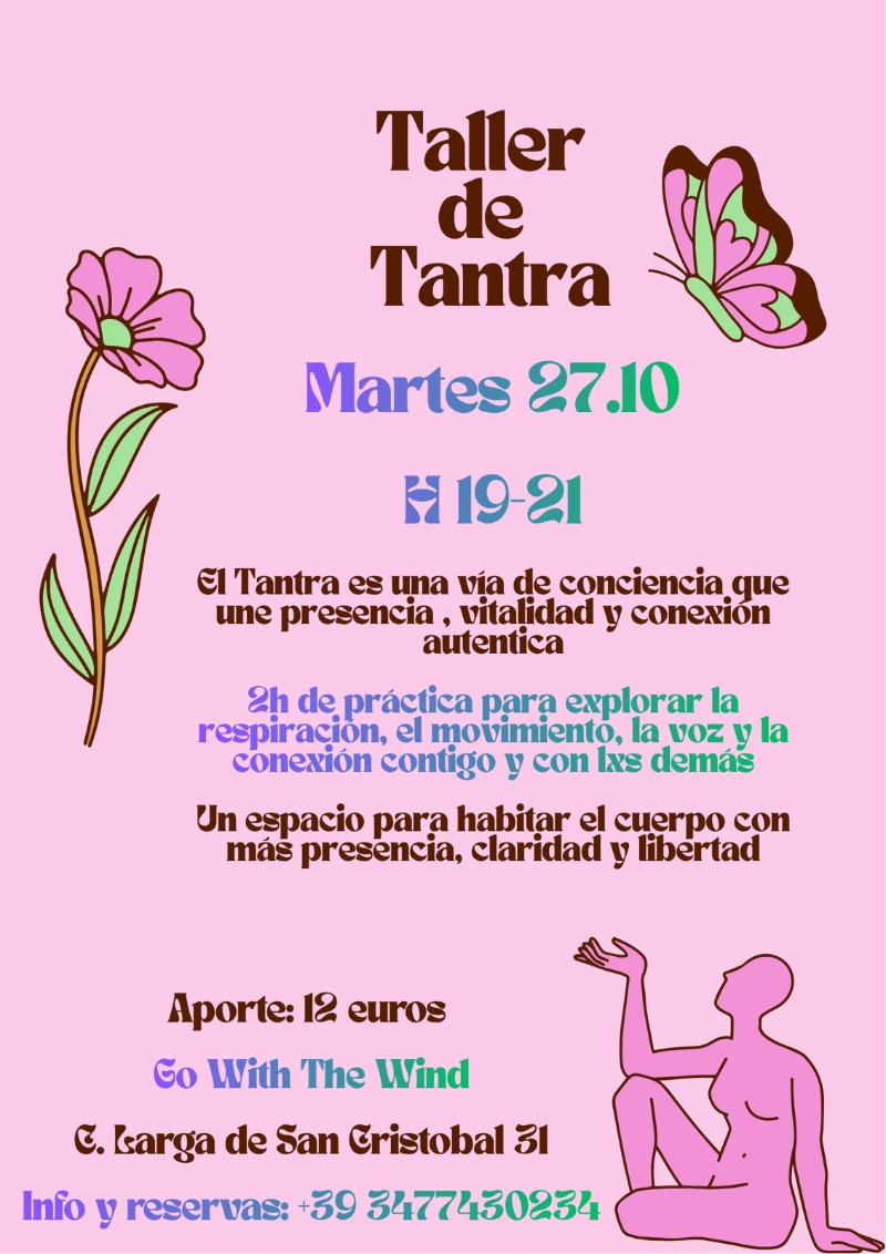 🌟*TALLER DE TANTRA*🌟