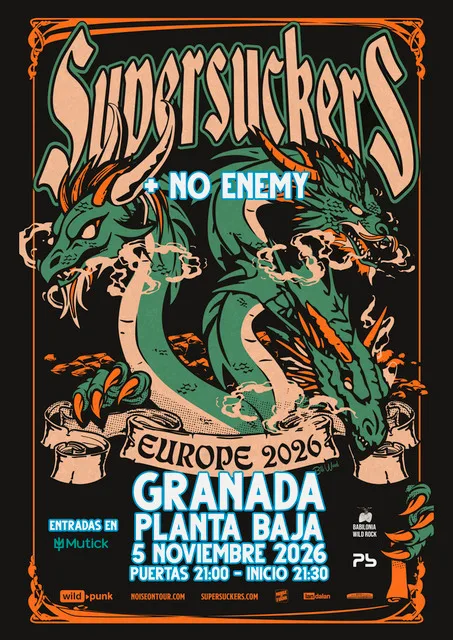 Supersuckers + No Enemy