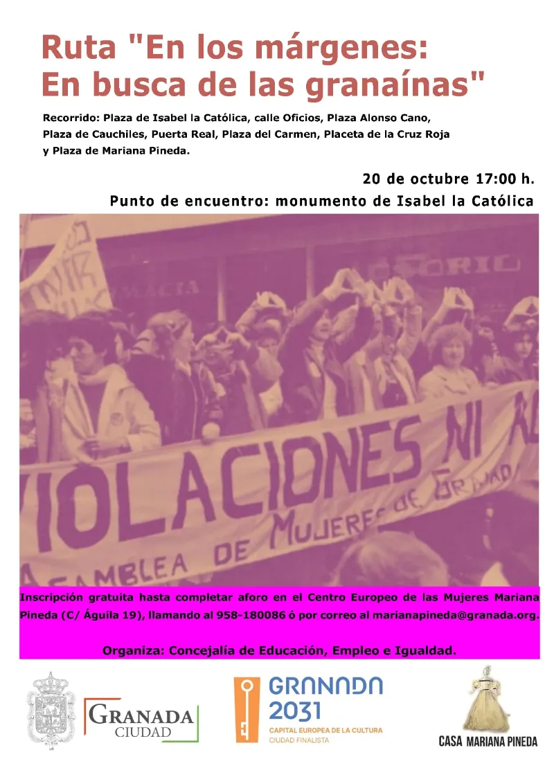  Ruta "En busca de las granaínas: En los márgenes" 