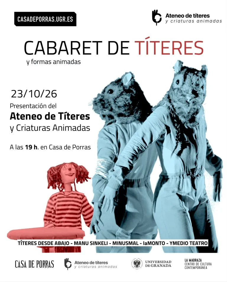 Cabaret de títeres y formas animadas