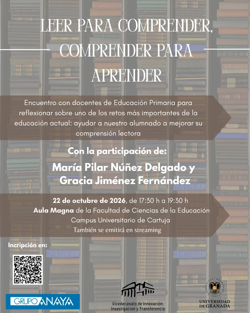 “Leer para comprender, comprender para aprender “. Sesión de formación sobre comprensión lectora