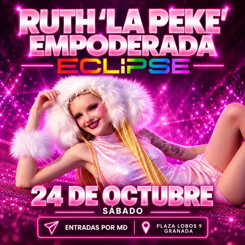 🌟 ¡RUTH ‘LA PEKE’ LLEGA A ECLIPSE! 🌟