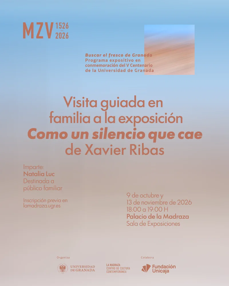 Visita guiada en familia a la exposición “Como un silencio que cae” de Xavier Ribas