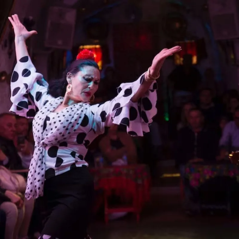 Espectáculo flamenco en Cueva Los Tarantos