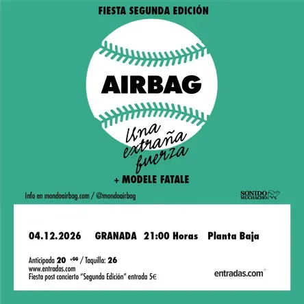 Fiesta Segunda Edición: AIRBAG + MODELE FATALE