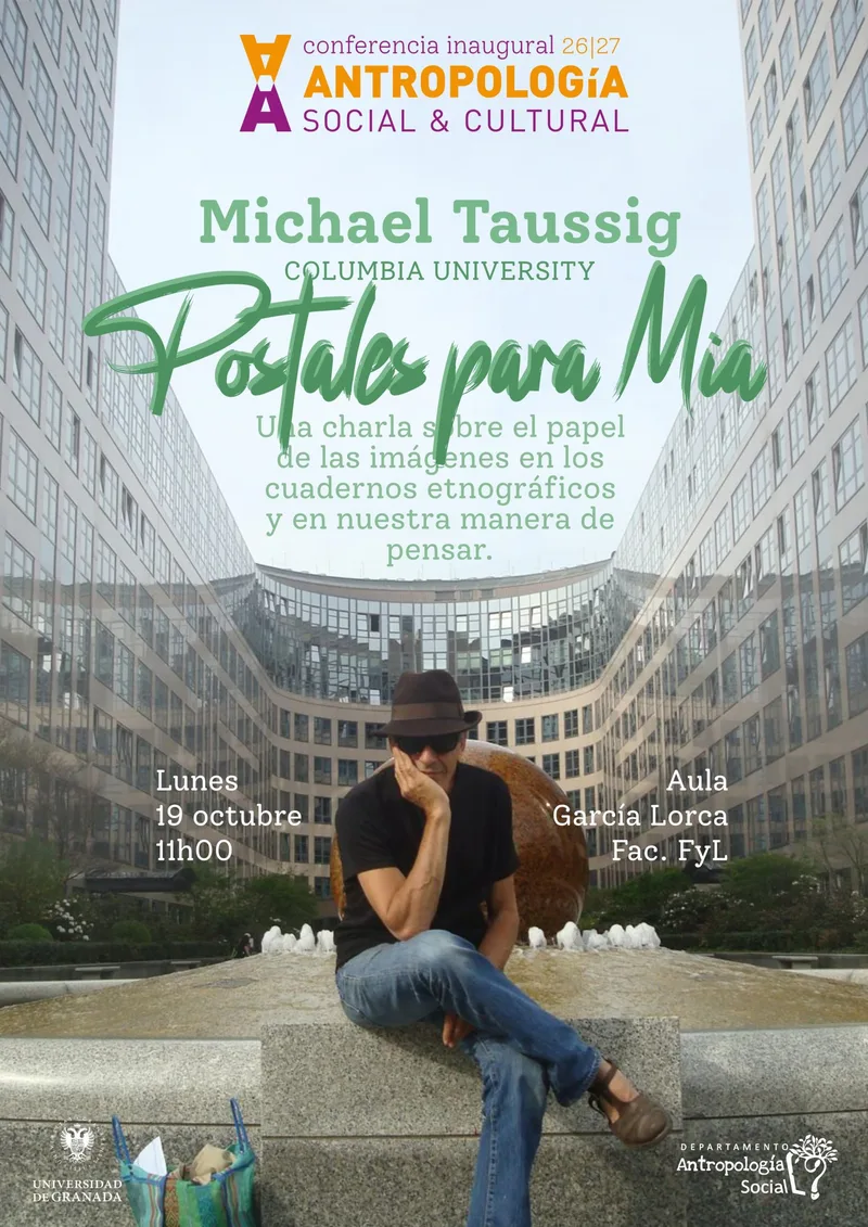 Conferencia | “Postales para Mia: sobre el papel de las imágenes en los cuadernos  etnográficos y…