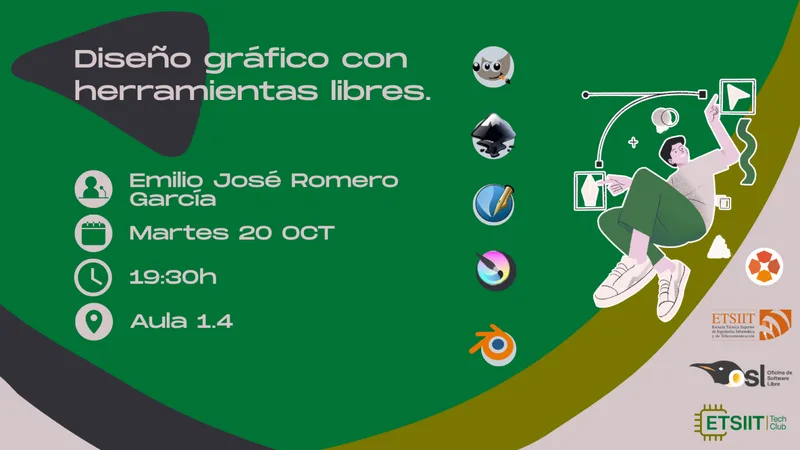 Charla | Diseño gráfico con herramientas libres
