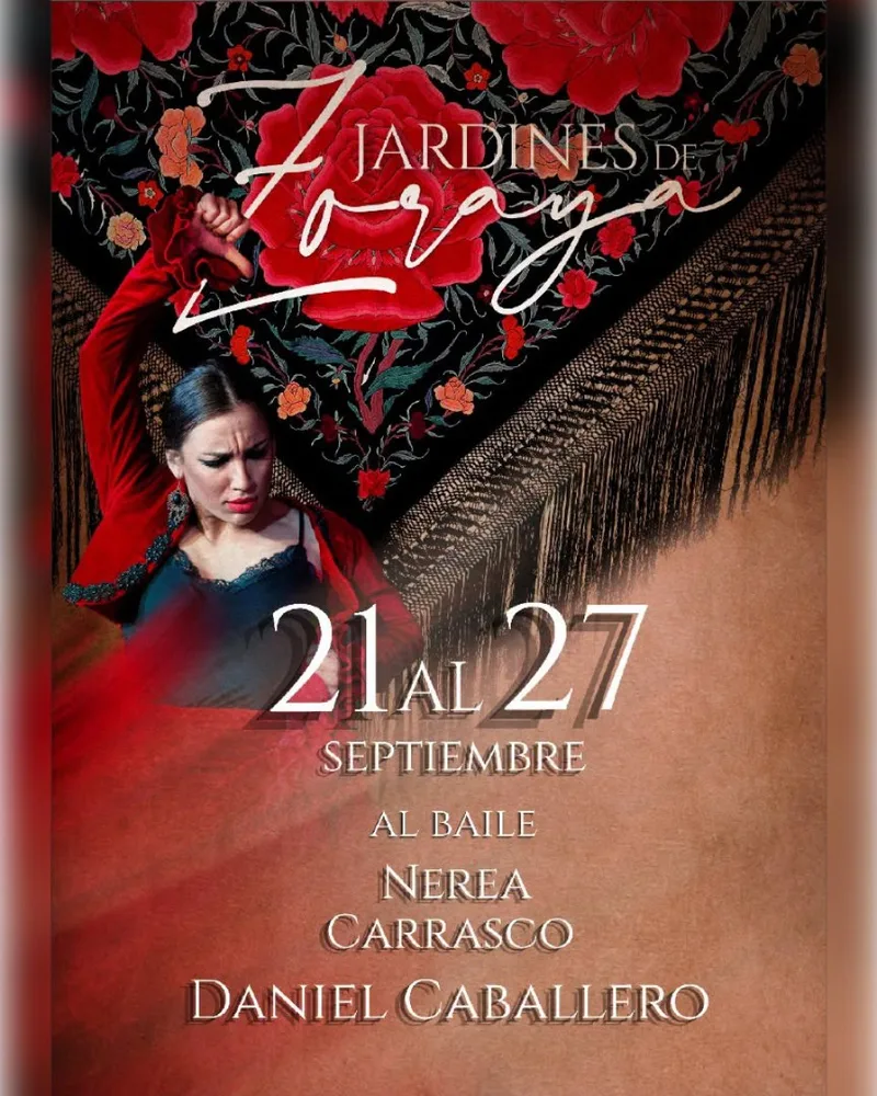 Espectáculo flamenco en Jardines de Zoraya